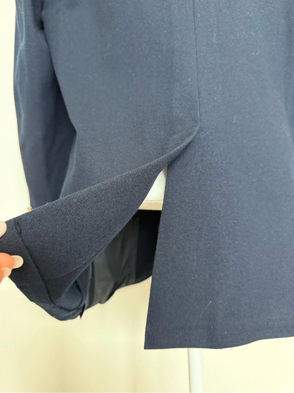 100% Wool Coat Tails
